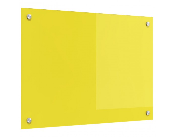 Sonata H Жълти Кухненски Плочки 70x50x0,6 см Закалено Стъкло