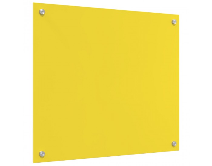 Sonata H Жълта Кухненска Плочка 70x60x0,6 см от Закалено Стъкло