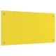 Sonata H Жълт керамичен гръб за кухня 80x40x0,6 см Закалено стъкло