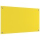 Sonata H Кухненски Плоча Жълта 90x50x0.6 см Закалено Стъкло