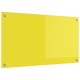 Sonata H Кухненски Плоча Жълта 90x50x0.6 см Закалено Стъкло