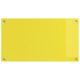 Sonata H Кухненски Плоча Жълта 90x50x0.6 см Закалено Стъкло