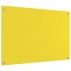 Sonata H Кухненски гръб Жълт 90x60x0,6 см Закалено стъкло