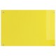 Sonata H Кухненски гръб Жълт 90x60x0,6 см Закалено стъкло
