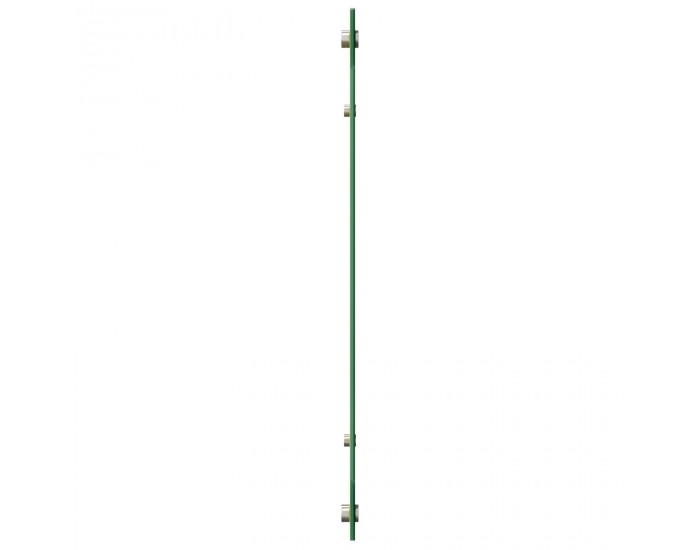 Sonata H Кухненски гръб Жълт 90x60x0,6 см Закалено стъкло