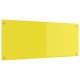 Sonata H Кухненски фон жълт 100x40x0.6 см закалено стъкло