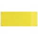 Sonata H Кухненски фон жълт 100x40x0.6 см закалено стъкло