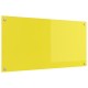 Sonata H Жълта кухненска плоча 100x50x0,6 см от закалено стъкло