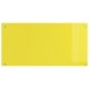 Sonata H Жълта кухненска плоча 100x50x0,6 см от закалено стъкло