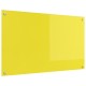Sonata H Кухненски Защитен Панел Жълт 100x60x0,6 см Закалено Стъкло