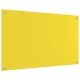 Sonata H Кухненски Защитен Панел Жълт 100x60x0,6 см Закалено Стъкло