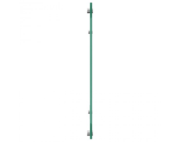 Sonata H Кухненски фартук Бял 120x40x0,6 см Закалено стъкло