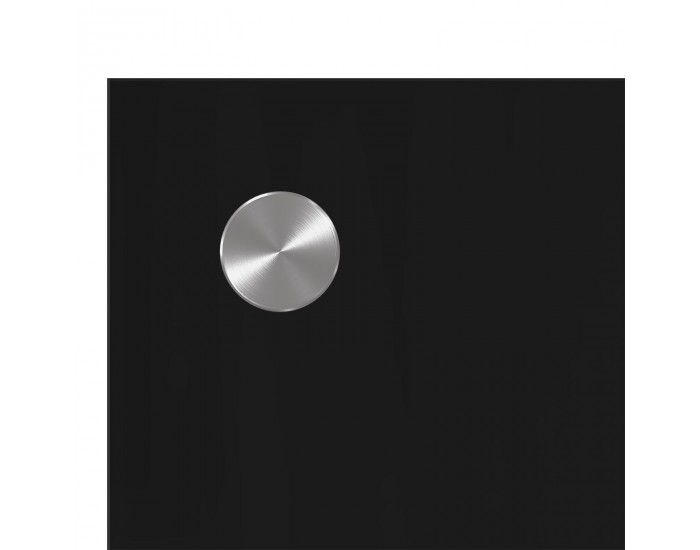 Sonata H Черен кухненски гръб 110x40x0.6 см от закалено стъкло