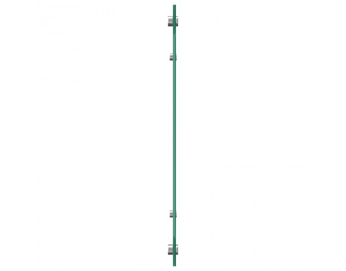 Sonata H Черен кухненски гръб 110x40x0.6 см от закалено стъкло