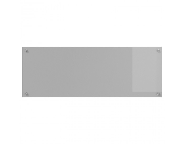 Sonata H Светлосив кухненски гръб 110x40x0,6 см от закалено стъкло