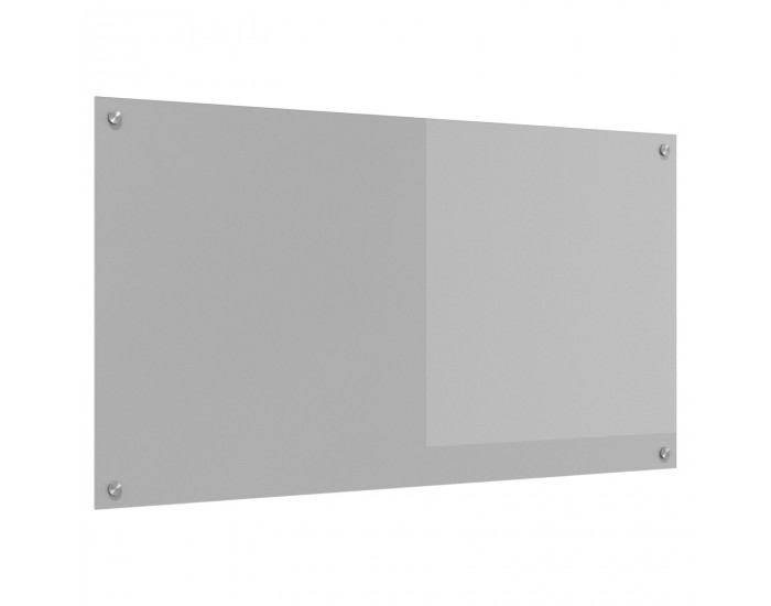 Sonata H Кухненска Плочка Светлосиво 110x60x0,6 см Темперирано Стъкло