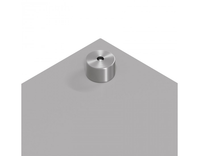 Sonata H Кухненски бексплайш Светлосиво 120x50x0,6 см Закалено стъкло