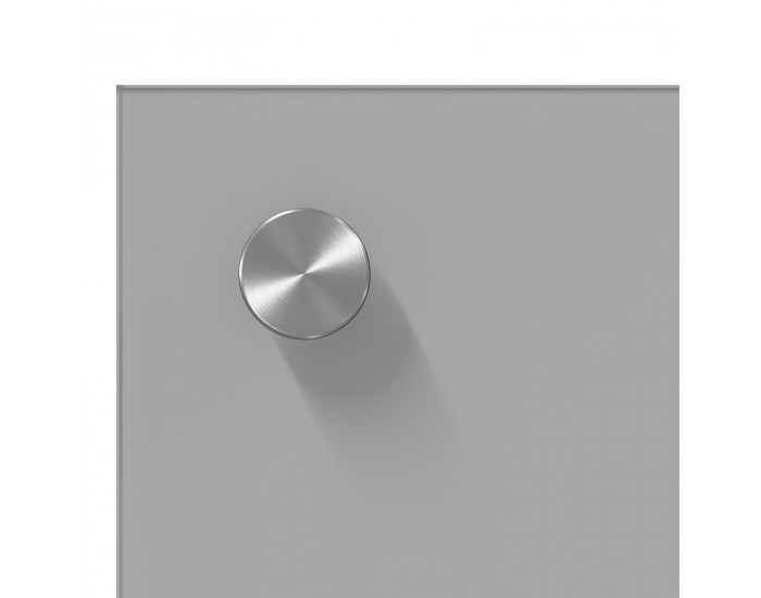 Sonata H Кухненски бексплайш Светлосиво 120x50x0,6 см Закалено стъкло