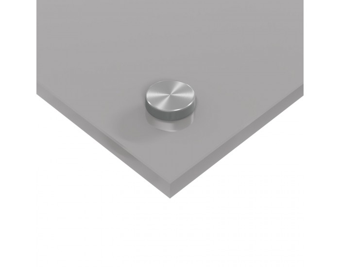 Sonata H Кухненски бексплайш Светлосиво 120x50x0,6 см Закалено стъкло