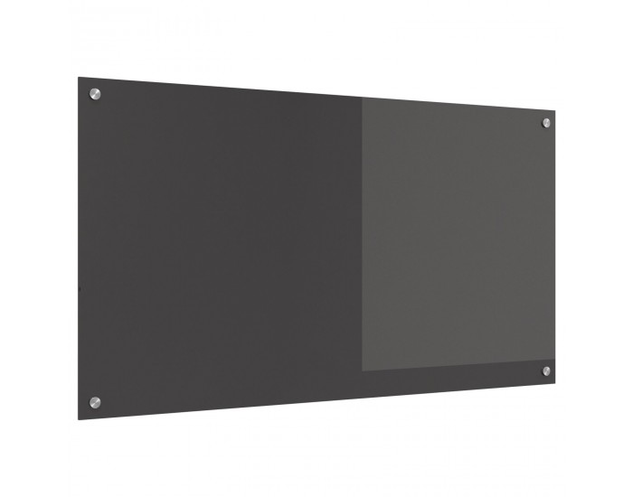 Sonata H Кухненска Плоча Тъмен Сив 110x60x0,6 см Закалено Стъкло