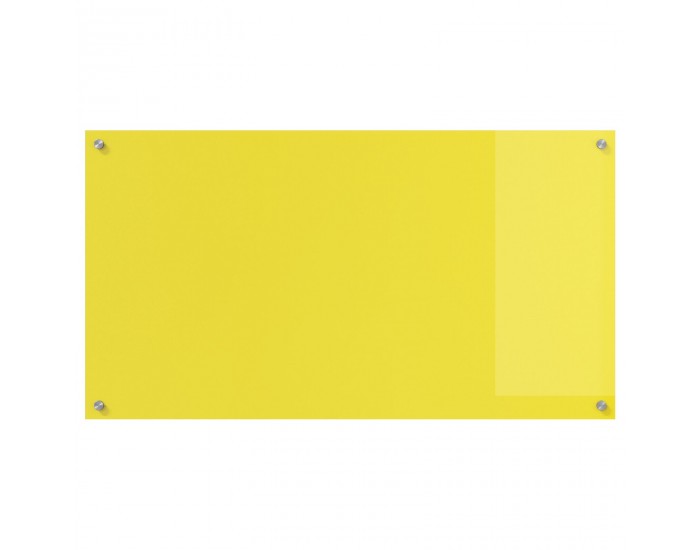Sonata H Кухненска Плоча Жълта 110x60x0.6 см Закалено Стъкло