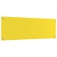 Sonata H Жълта Кухненска Стенна Плочка 120x40x0,6 см от Темперано Стъкло