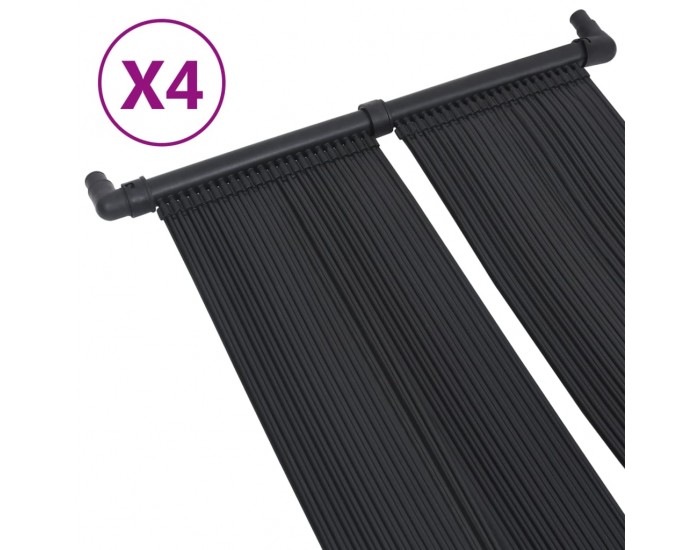 Sonata H Соларни панели за нагряване на басейн, 4 бр, 80x310 см
