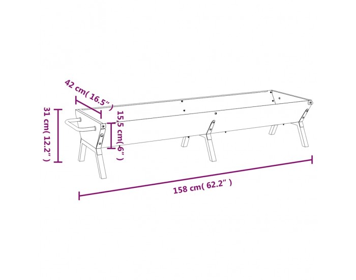 Sonata H Автоматичен шиш за барбекю комплект с тава неръждаема стомана Sonata H Автоматичен шиш за барбекю комплект с тава неръждаема стомана