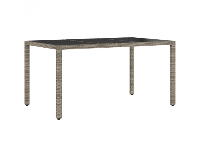 Sonata H 5 Частен Комплект За Градинско Хранене с Възглавнички Сиво Полиротан