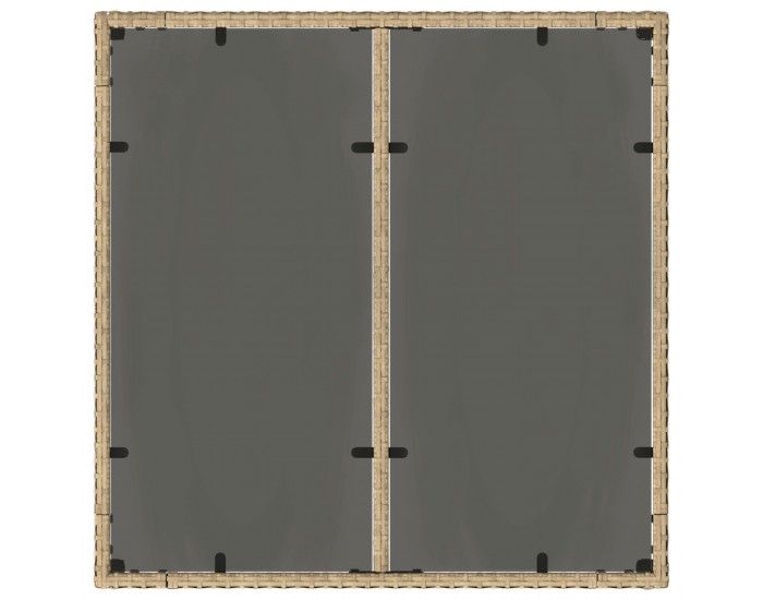 Sonata H 5 Часова Градинска Трапезария с Възглавници Бежова Полирана Плетка