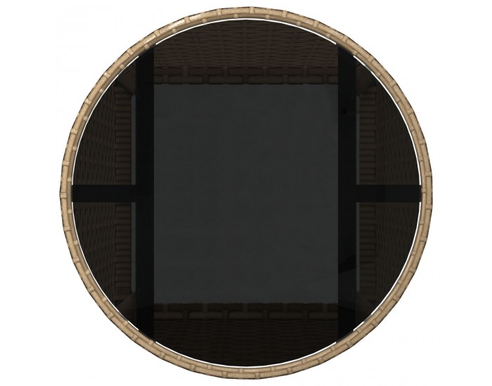 Sonata H 5 Часов Градински Трапезарен Комплект Бежов Полиратан