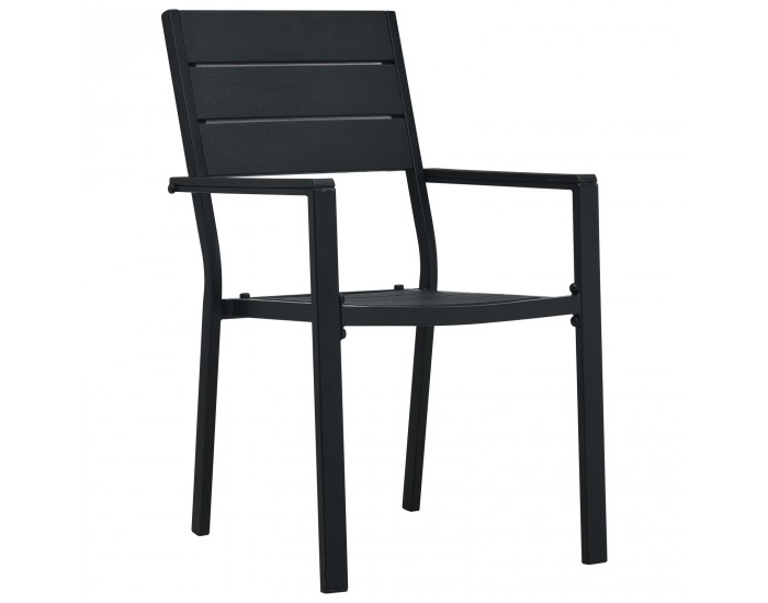 Sonata H 5 частен комплект за хранене в градината черен HDPE