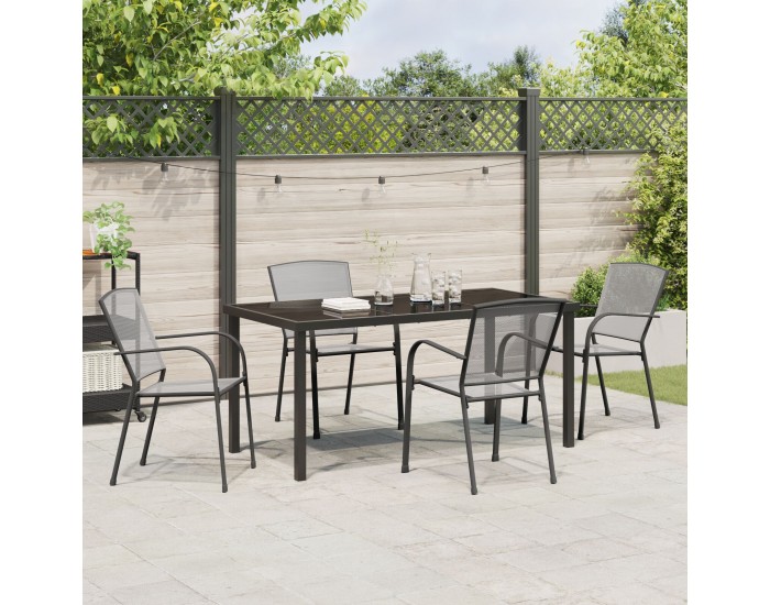 Sonata H 5-частен комплект градински мебели Антрацитна стомана
