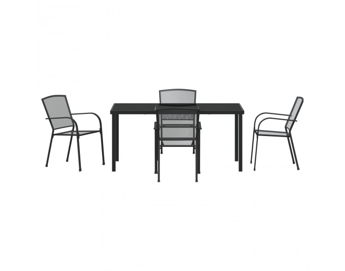 Sonata H 5-частен комплект градински мебели Антрацитна стомана