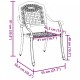 Sonata H Градински столове - 2 броя, черни, от чугун