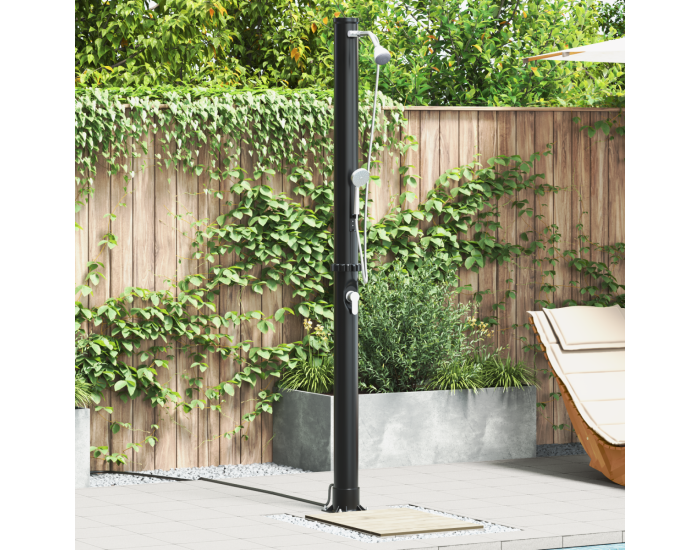 Sonata H Външен слънчев душ с ръчен душ 217 см 20 Л