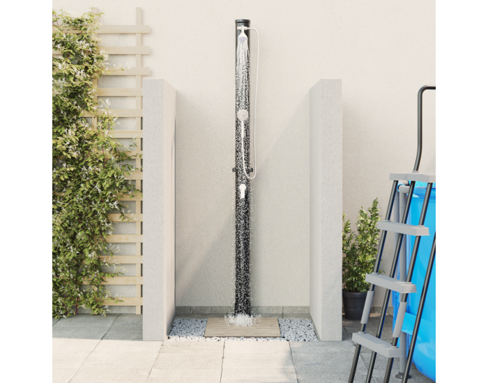 Sonata H Външен слънчев душ с ръчен душ 217 см 20 Л