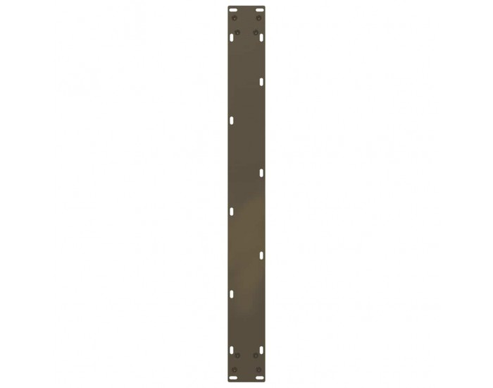 Sonata H Крака за трапезна маса, U-образни, 3 бр., естествена стомана, 80 x (72-73) см, стомана