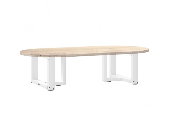 Sonata H Крака за масичка за кафе, Т-образни, 2 бр., бели, 50x25x(30-31) см, стомана Sonata H Крака за масичка за кафе, Т-образни, 2 бр., бели, 50x25x(30-31) см, стомана