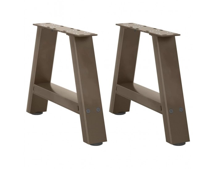 Sonata H Крака за масичка за кафе, А-образни, 2 бр., 30 x (30-31) см, стомана