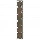 Sonata H Крака за масичка за кафе, U-образни, 2 бр., естествена стомана, 30 x (30-31) см, стомана