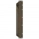 Sonata H Крака за масичка за кафе, U-образни, 2 бр., естествена стомана, 60 x (30-31) см, стомана