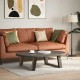 Sonata H Крака за масичка за кафе, U-образни, 2 бр., естествена стомана, 60 x (30-31) см, стомана