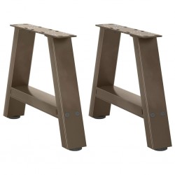 Sonata H Крака за масичка за кафе, А-образни, 2 бр., 40 x (30-31) см, стомана - Маси
