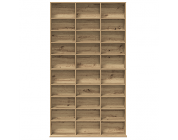 Sonata H Шкаф за CD от артезан дъб - 101x23x177.5 см, изработен от инженерна дървесина