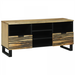 Sonata H TV шкаф 100x33.5x46 см от масивно мангово дърво - ТВ шкафове