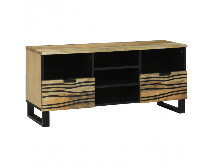 Sonata H TV шкаф 100x33.5x46 см от масивно мангово дърво Sonata H TV шкаф 100x33.5x46 см от масивно мангово дърво