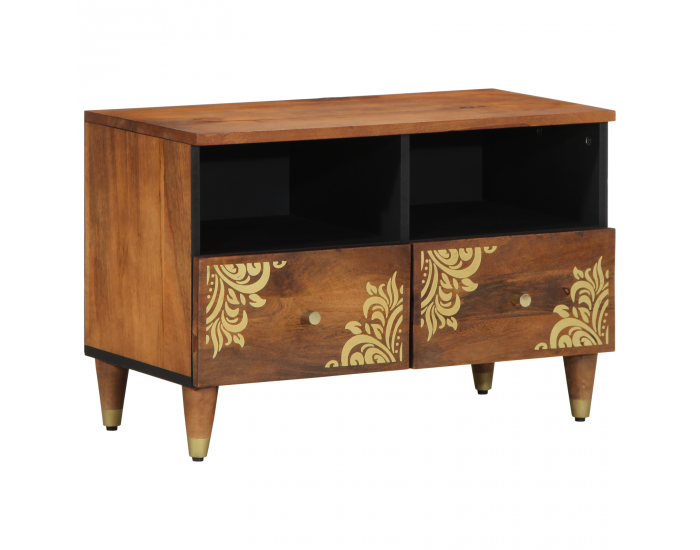 Sonata H ТВ шкаф 70x33x46 см от масивно дърво от манго