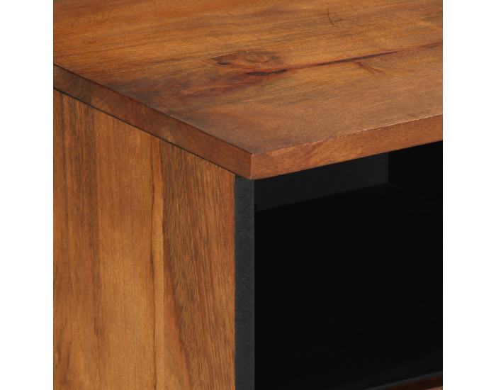 Sonata H ТВ шкаф 70x33x46 см от масивно дърво от манго