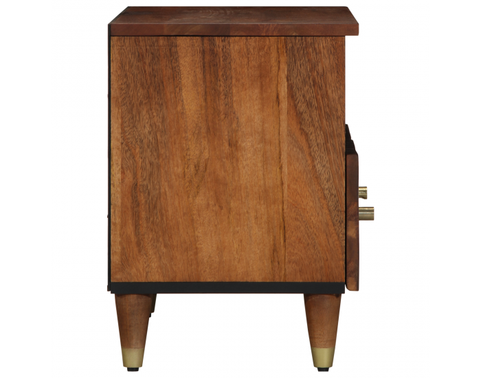 Sonata H ТВ шкаф 70x33x46 см от масивно дърво от манго